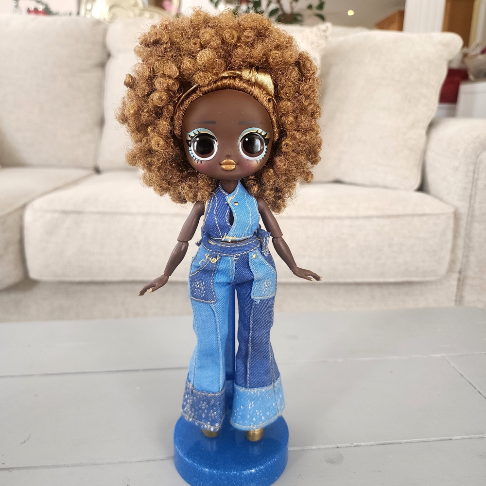 MGA LOL Surprise OMG Doll Agent Soul Exclusive Movie Magic Gold Dark Skin Cute